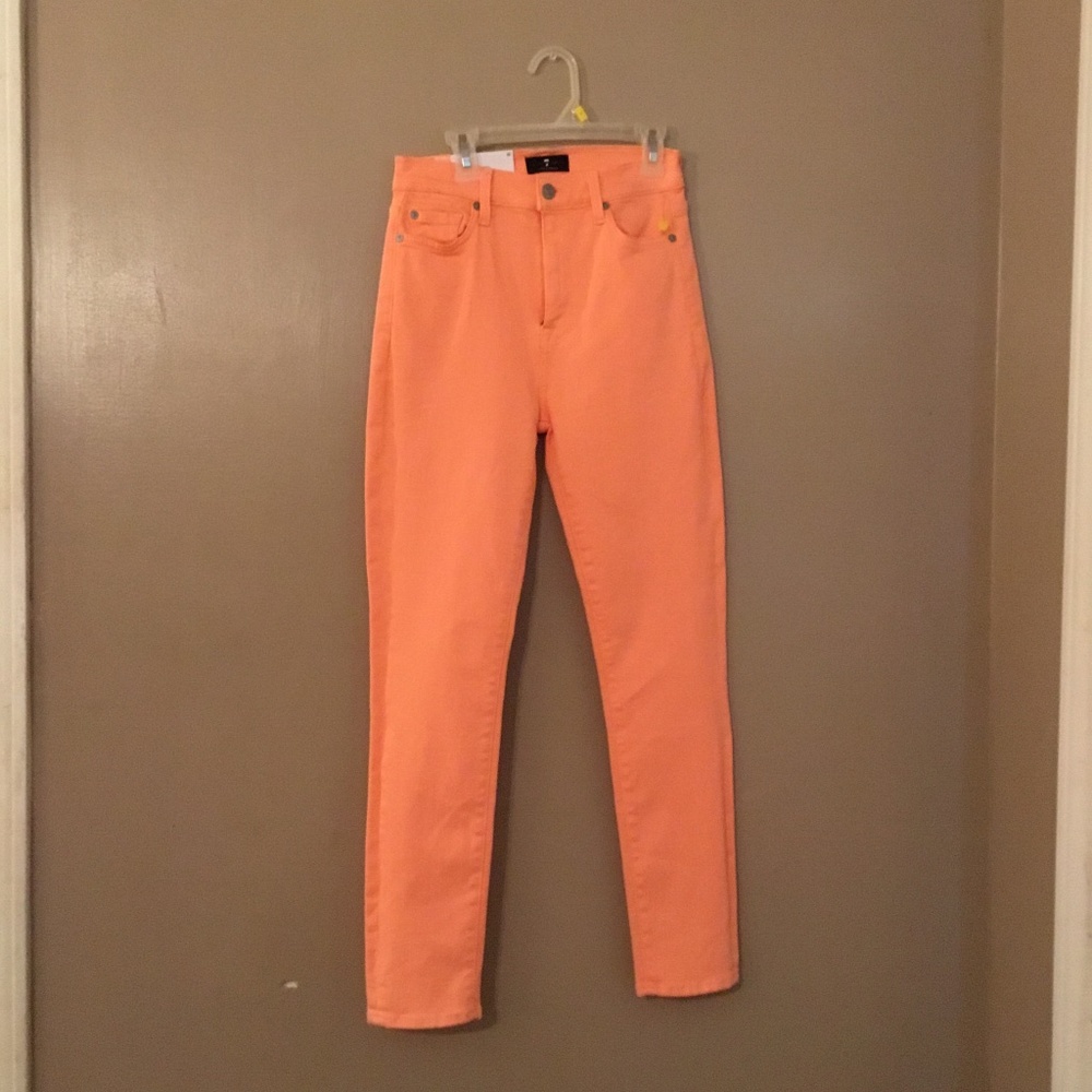 NEW 7 for mankind’s high waist ankle skinny